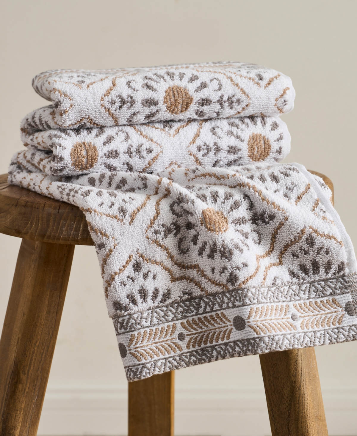 John Robshaw Rangila Cotton Hand Towel, 30" X 20"