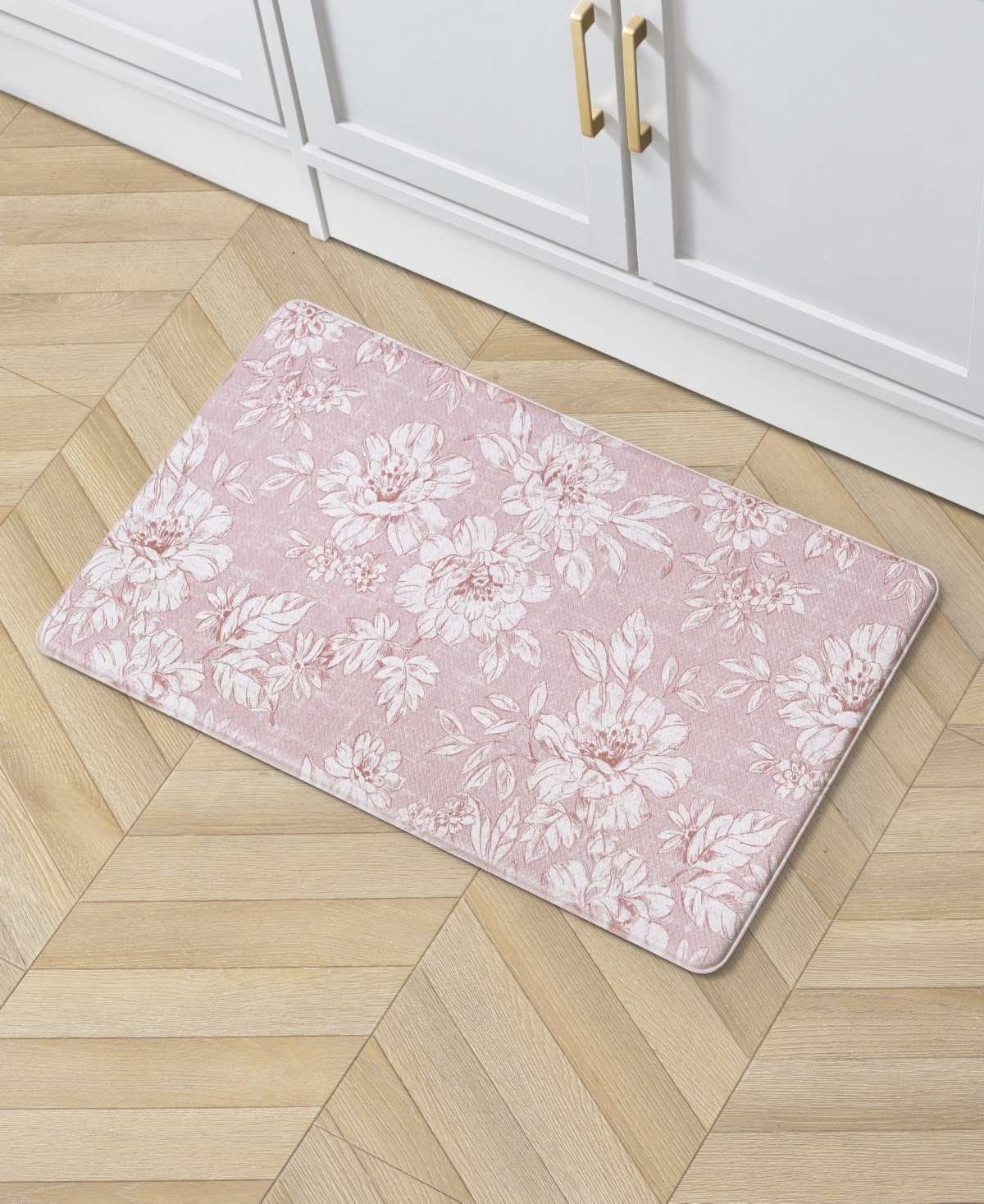 Laura Ashley Iris Wellness Mats, 17.5" X 32"