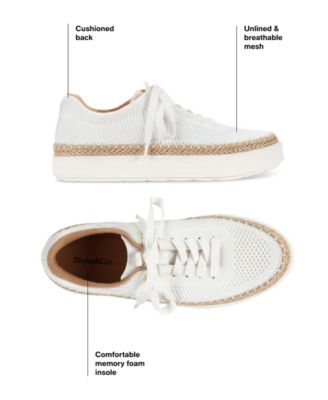 Women's Canyonn Lace-Up Sneakers, Exclusively at Macy's