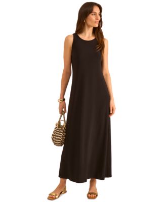 Women's Back Keyhole Sleeveless Dress