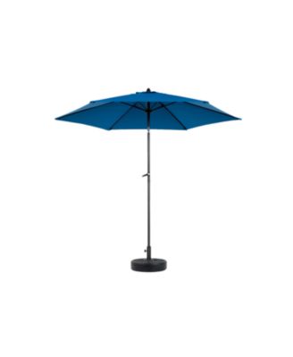 9FT Outdoor Patio Umbrella - Tilt & Crank, Dark Blue