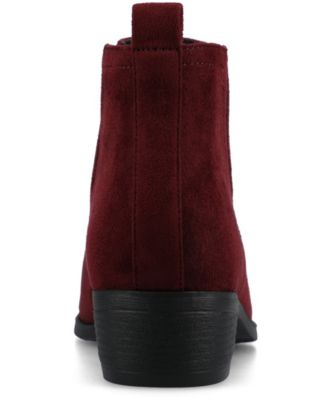 Women's Rimi Notched Ankle Stacked Heel Booties