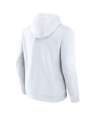 Men's White Elon Phoenix Primary Logo Pullover Hoodie