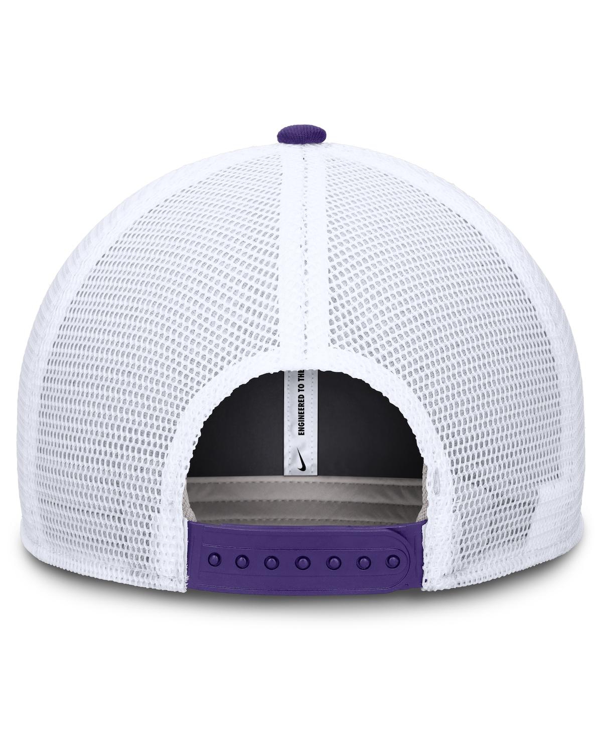 Nike Men's Purple Lsu Tigers Rise Performance Adjustable Trucker Hat