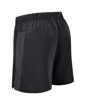 Men's Black New Orleans Saints Woven Victory Performance Shorts