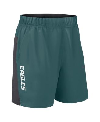 Men's Midnight Green Philadelphia Eagles Woven Victory Performance Shorts
