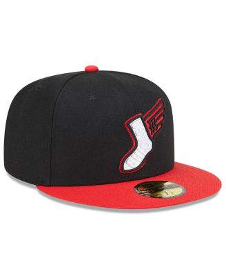 Men's Black/Red Chicago White Sox 2025 City Connect Alternate 59FIFTY Fitted Hat