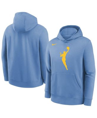 Nike - Big Boys and Girls Light Blue WNBA Logo Essential Team Pullover Hoodie