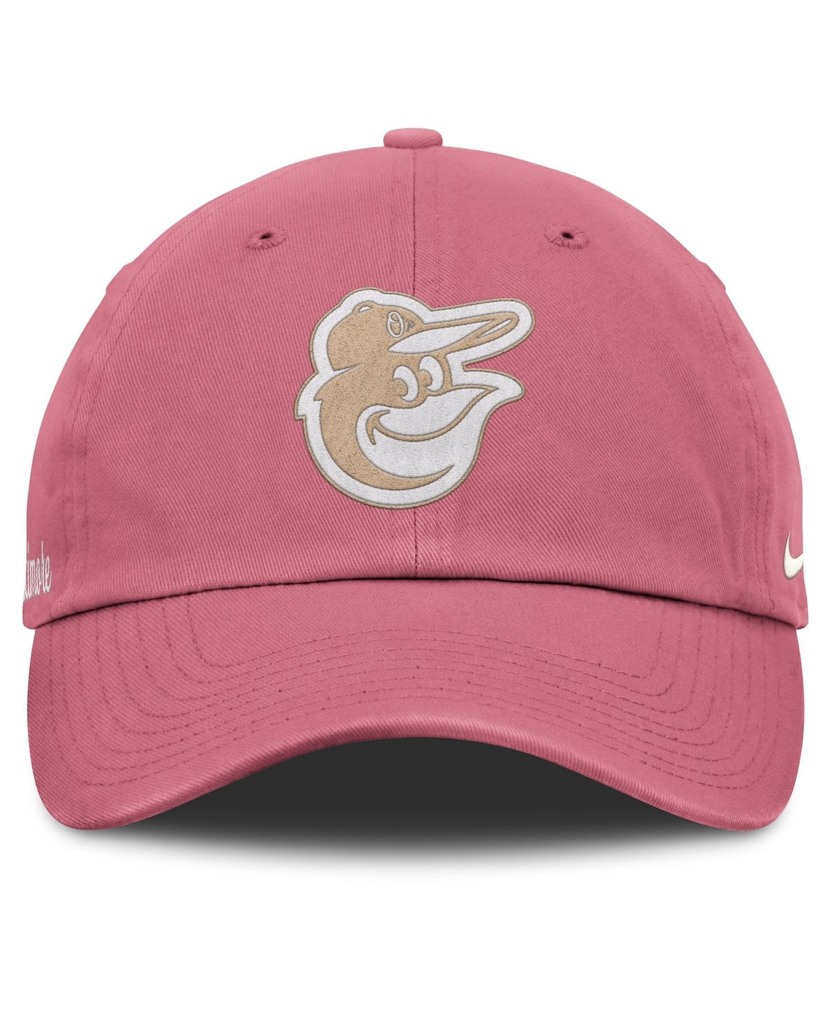 Nike Men's And Women's Pink Baltimore Orioles Club Adjustable Hat