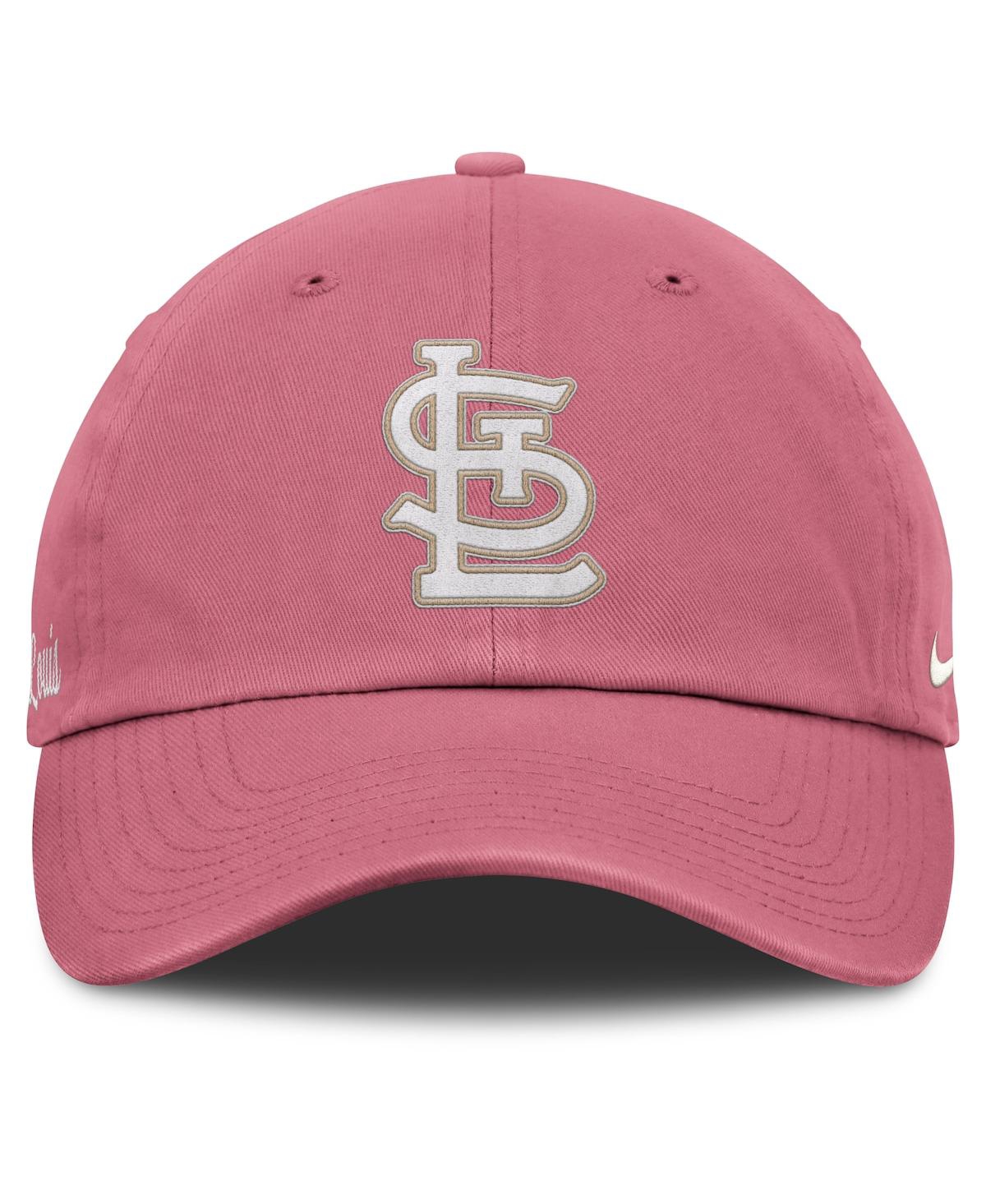 Nike Men's And Women's Pink St. Louis Cardinals Club Adjustable Hat