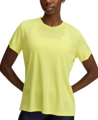 (取寄) アンダーアーマー レディース テック テクスチャー ショート スリーブ クルー Under Armour women Tech Textured Short Sleeve Crew Ether Blue/White Women's Under Armour Tech Textured Short Sleeve Crew