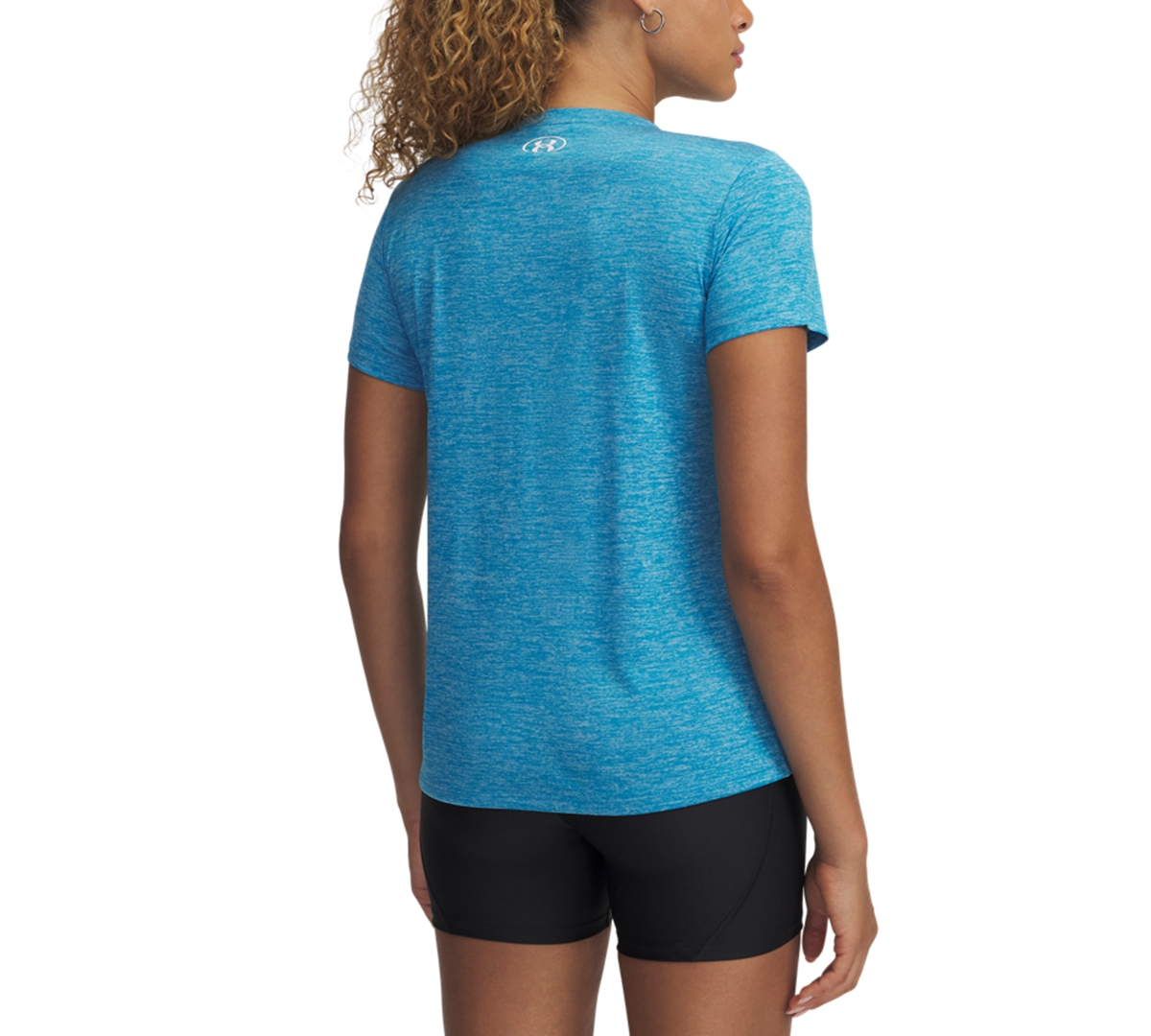 Under Armour Women's Twist Tech V-neck Short-sleeve Top In White