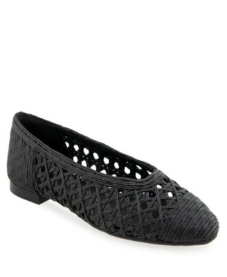 Women's Arno Raffia Slip On Flats