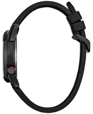 Eco-Drive Men's Marvel Venom Lethal Protector Black Polyurethane Strap Watch 42mm Box Set