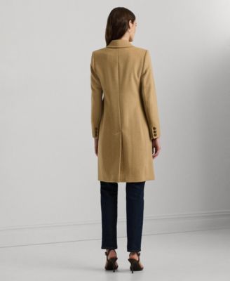 Women's Single-Breasted Peacoat