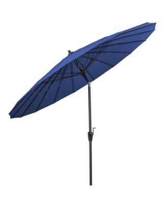 Round Patio Umbrella with 18 Fiberglass Ribs