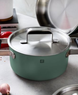 Pure Stainless Steel 8-Piece Cookware Set