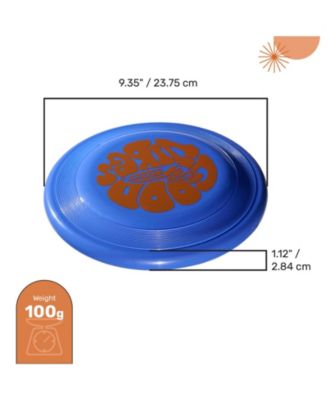 Frisbee Fastback 4 Pack Flying Disc, 9.35 Inch Dog-friendly Lightweight Toy for Professional Players - 100g