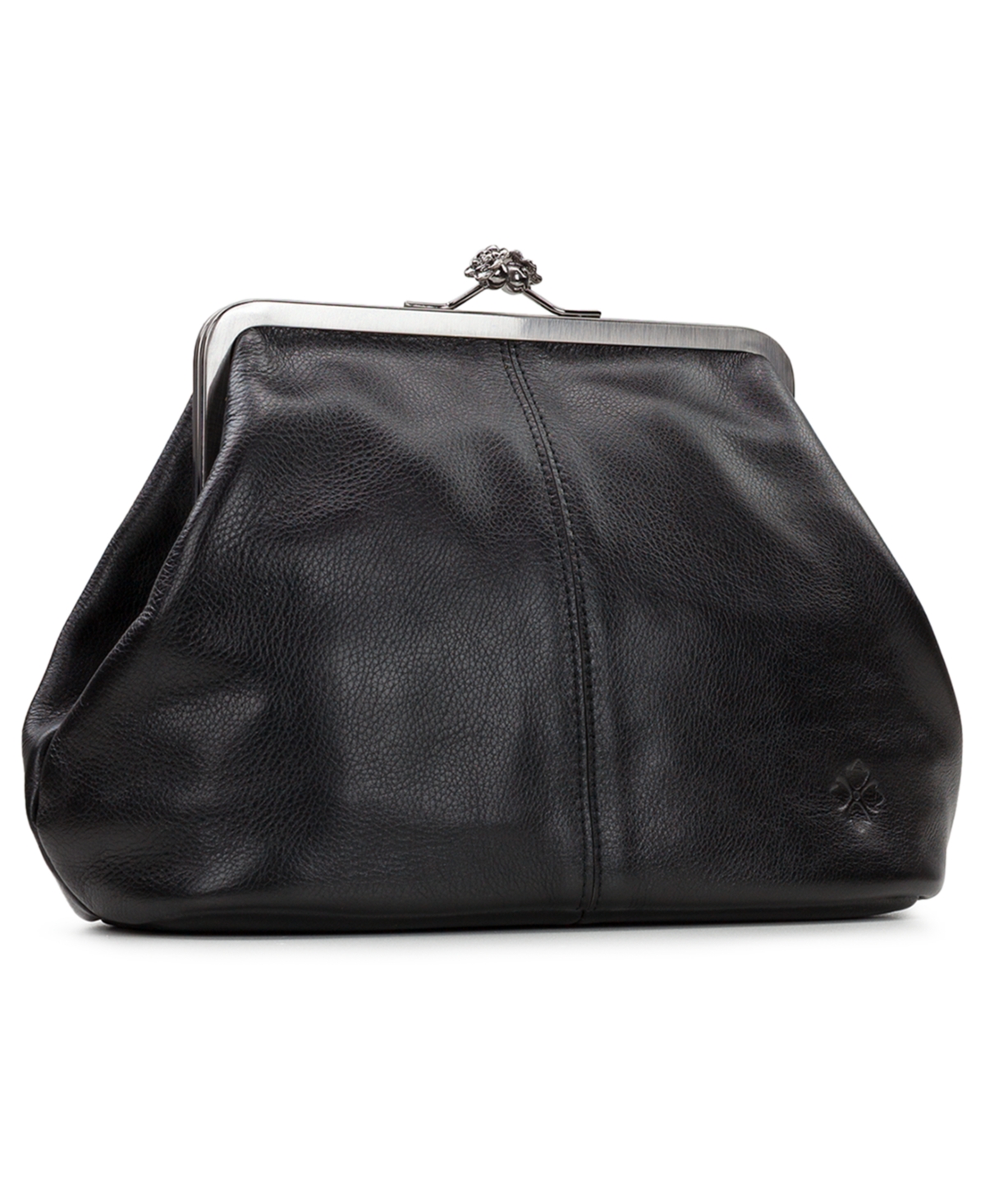 Patricia Nash Sofia Kisslock Leather Bag