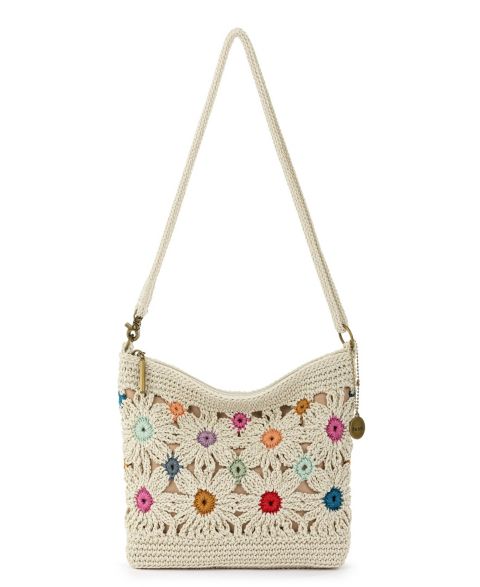 Женская сумка The Sak Lumi Crochet Convertible Crossbody, цвет: Натуральный разноцветный