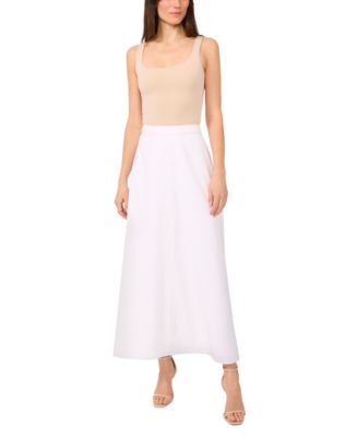 Women's Contrast-Stitching A-Line Skirt