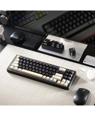 AL71 75% Mechanical Keyboard,Full Aluminum CNC,Hot Swappable Gasket,2.4GHz Wireless BT5.0/USB-C Wired,NKRO Programmable RGB Backlight Creamy Typing for Win/Mac