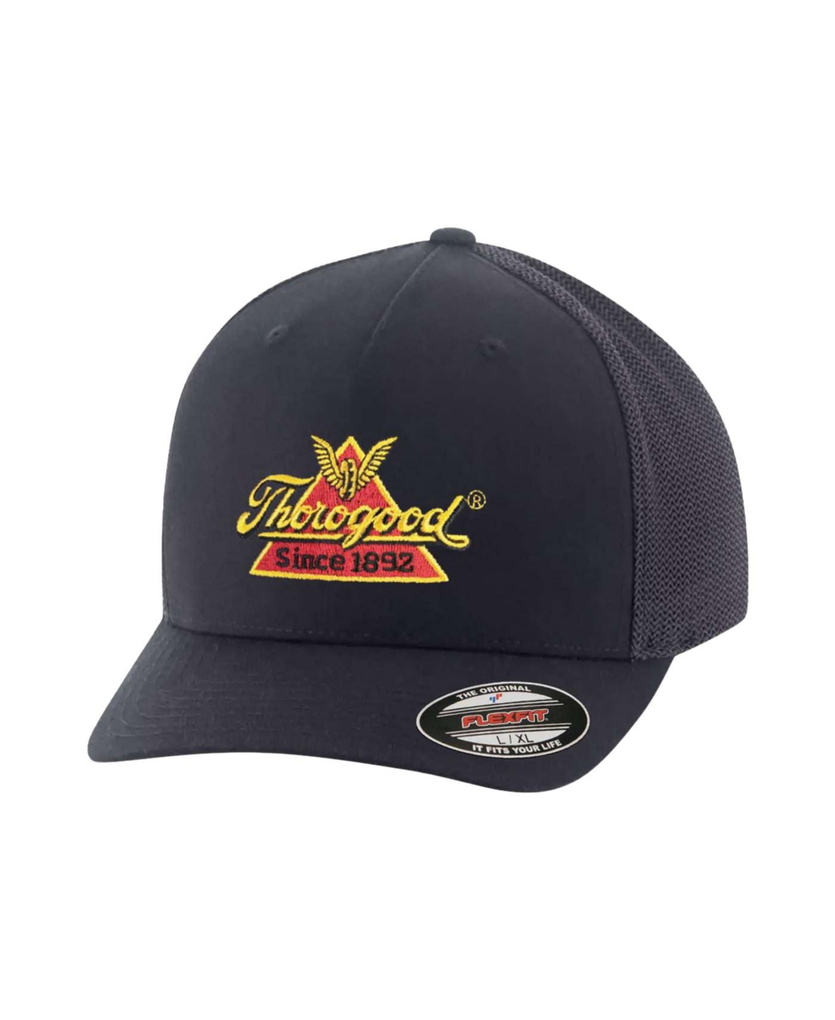 Men's Classic Logo Flexfit Hat - Black