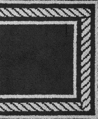 Rope Border Tufted 2-Pc. Runner Rug Set