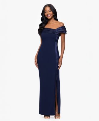 Women's Organza Off-The-Shoulder Dress