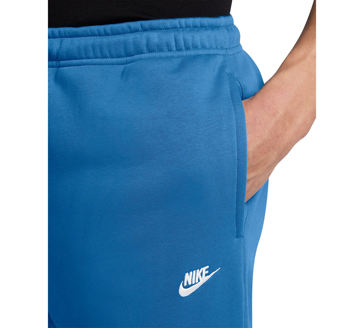 Nike Club Brushed Fleece Sweatpants In Blue