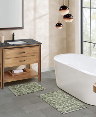 Space Dye Chunky Chenille 2-Pc. Bath Rug Set