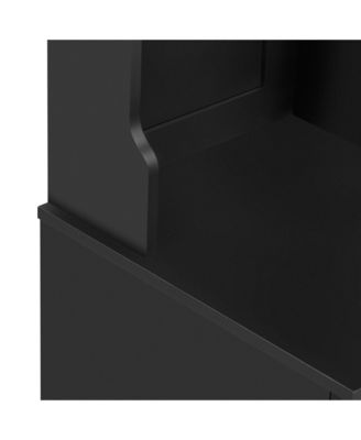 Entryway Hall Tree: Bench, Coat Rack, Drawers & Shelves