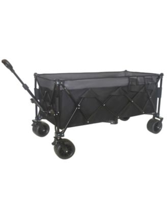 Foldable Utility Wagon - 480lb, All-Terrain, No Assembly