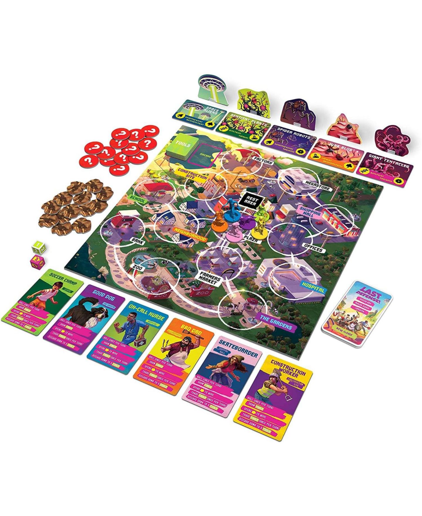 Детская игрушка Funko Last Defense! Board Game For 2-6 Players — фото 1