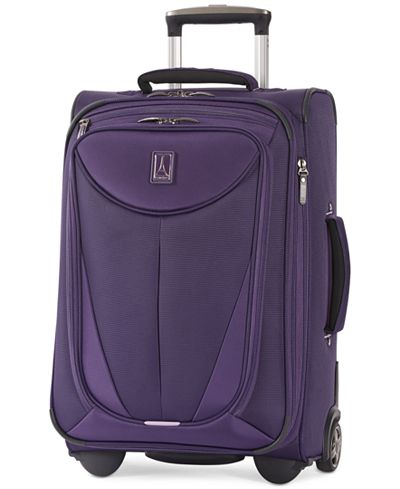 carry walkabout travelpro expandable suitcase rolling closeout macy created