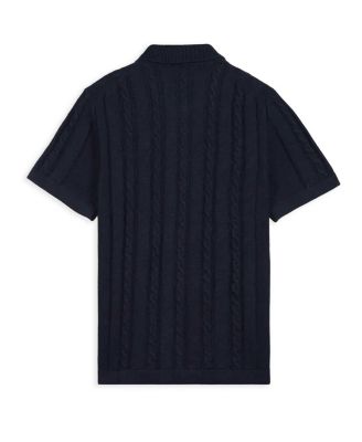 Men's JC Polo Cable Knit Sweater