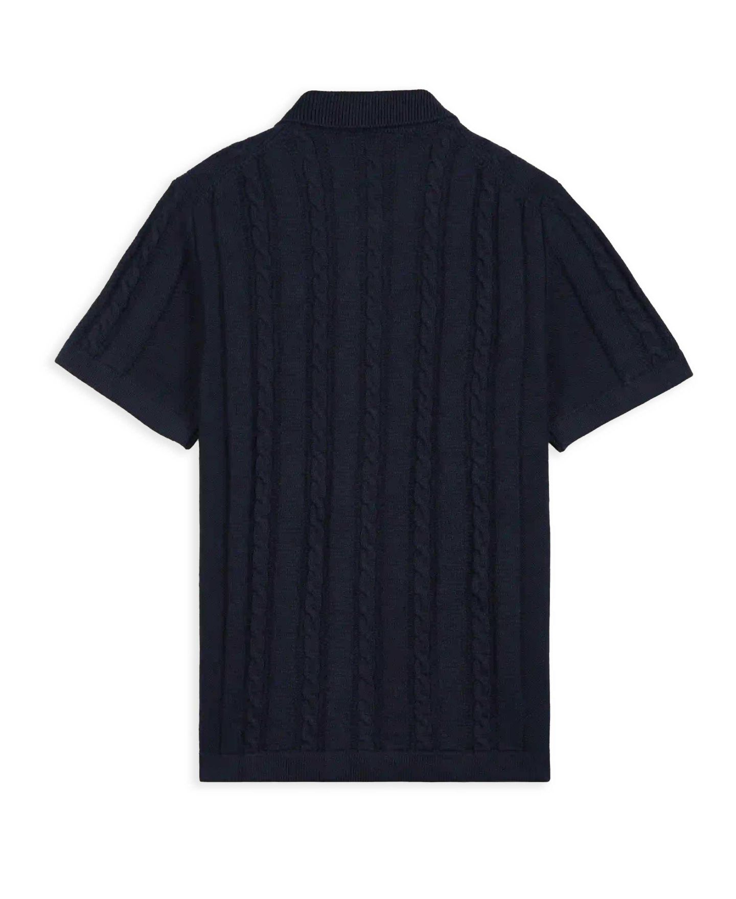 Мужской свитер Members Only JC Polo Cable Knit, цвет: Тёмно-синий — фото 8