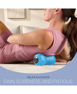 4-Speed Vibrating Massage Ball – Compact Peanut Foam Roller for Deep Tissue Massage, Mobility, and Muscle Recovery