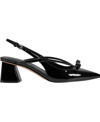 Women's Laily Block Heel Slingback Pumps