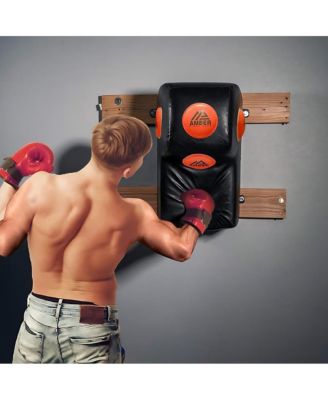 Amber Fight Gear Wall Mount Uppercut Bag Wall Mount Hook and Uppercut Punching Bag Wall Mounted Boxing Bag for Boxing Muay Thai, MMA, Kickboxing