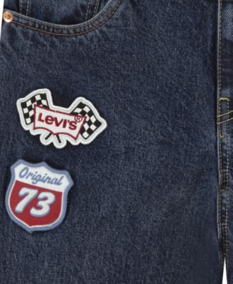 Big Boys Stay Loose Tapered Fit Patch Jeans