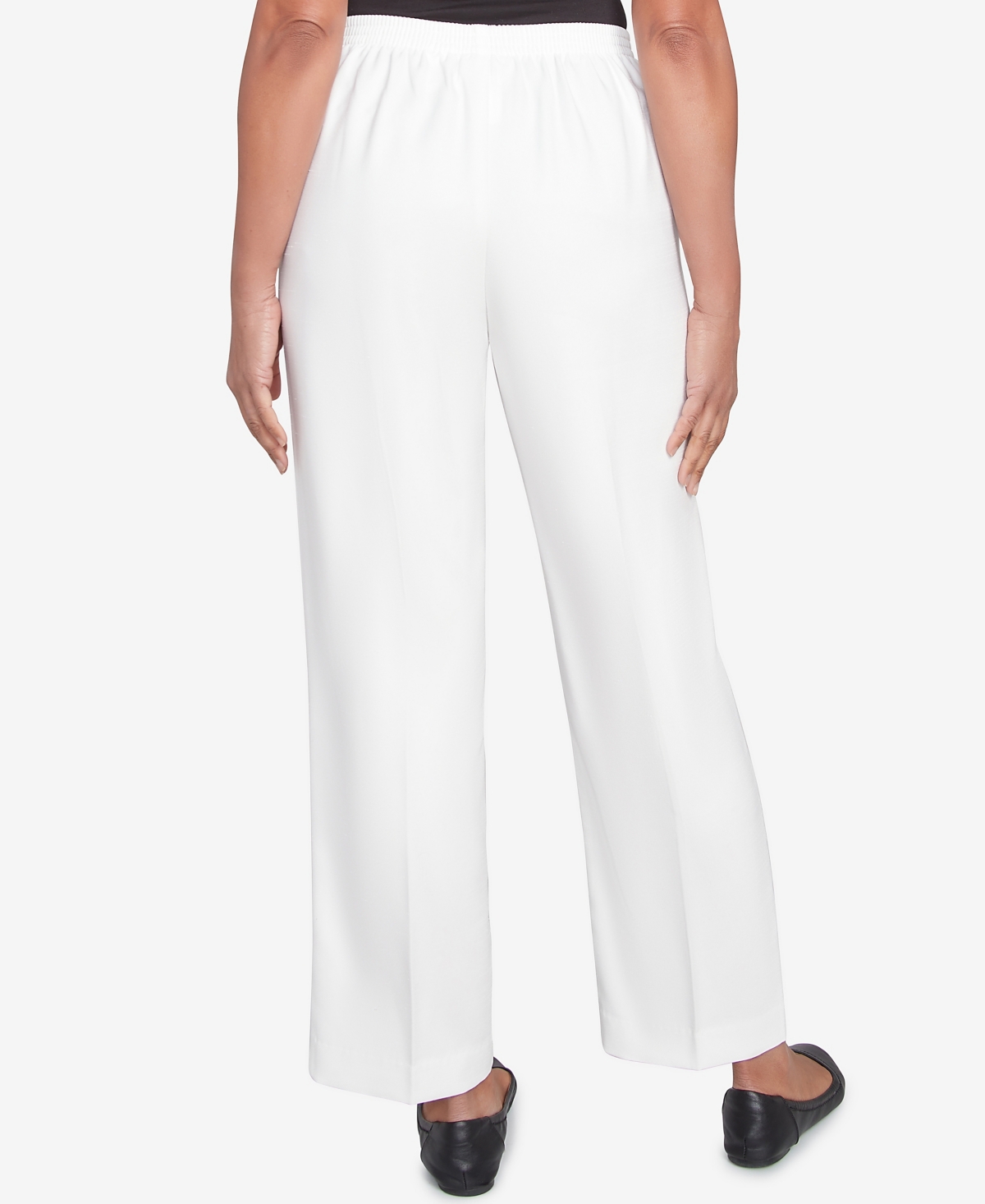 Alfred Dunner Petite Estate Of Mind Estate Pull-on Medium Length Pants