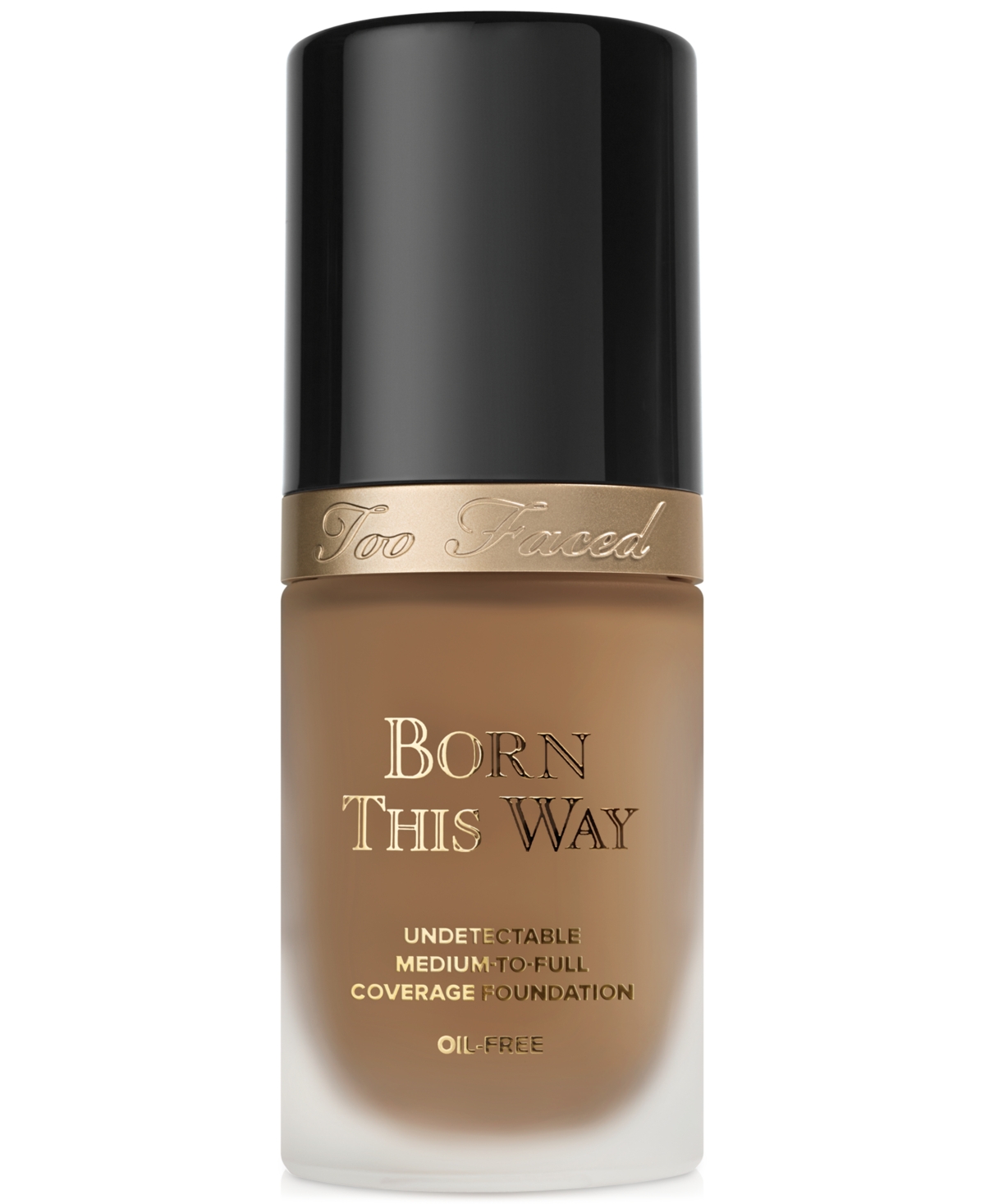 Too Faced Born This Way Flawless Coverage Natural Finish Foundation In Chestnut - Deep W,golden Undertones