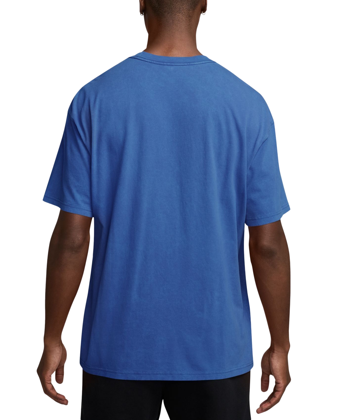 Nike Men's Max90 Relaxed Fit Short Sleeve Logo Graphic Training T-shirt In Blue