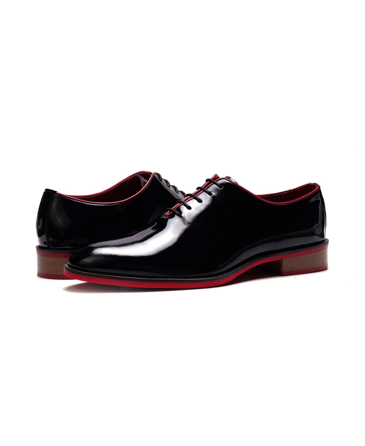 Carlos by Carlos Santana Men's Sinclair Cap-Toe Oxford, цвет: Чёрный кожаный — фото 3