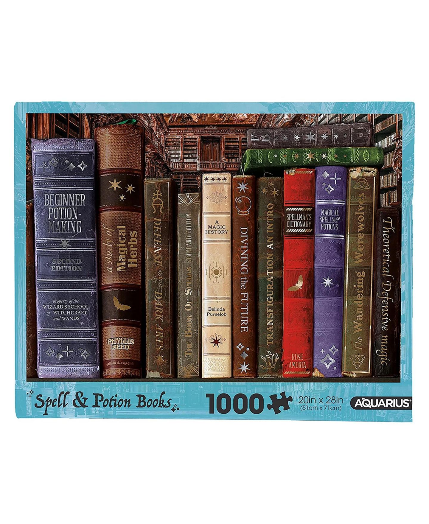 Пазл NMR Distribution Harry Potter Spell and Potion Books, 1000 деталей, от 14 лет — фото 1