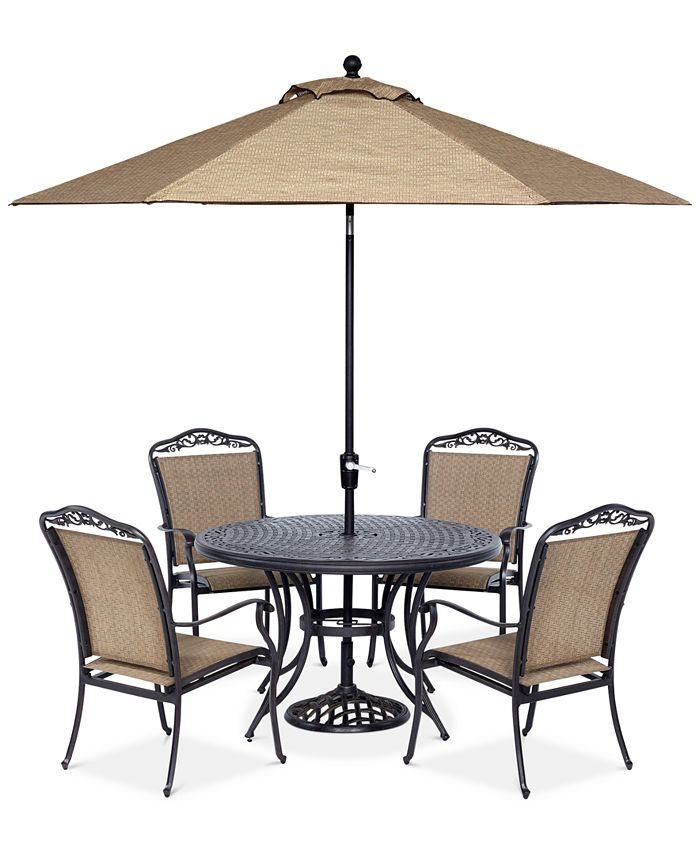 Beachmont outdoor set hotsell of 4 dining chairs