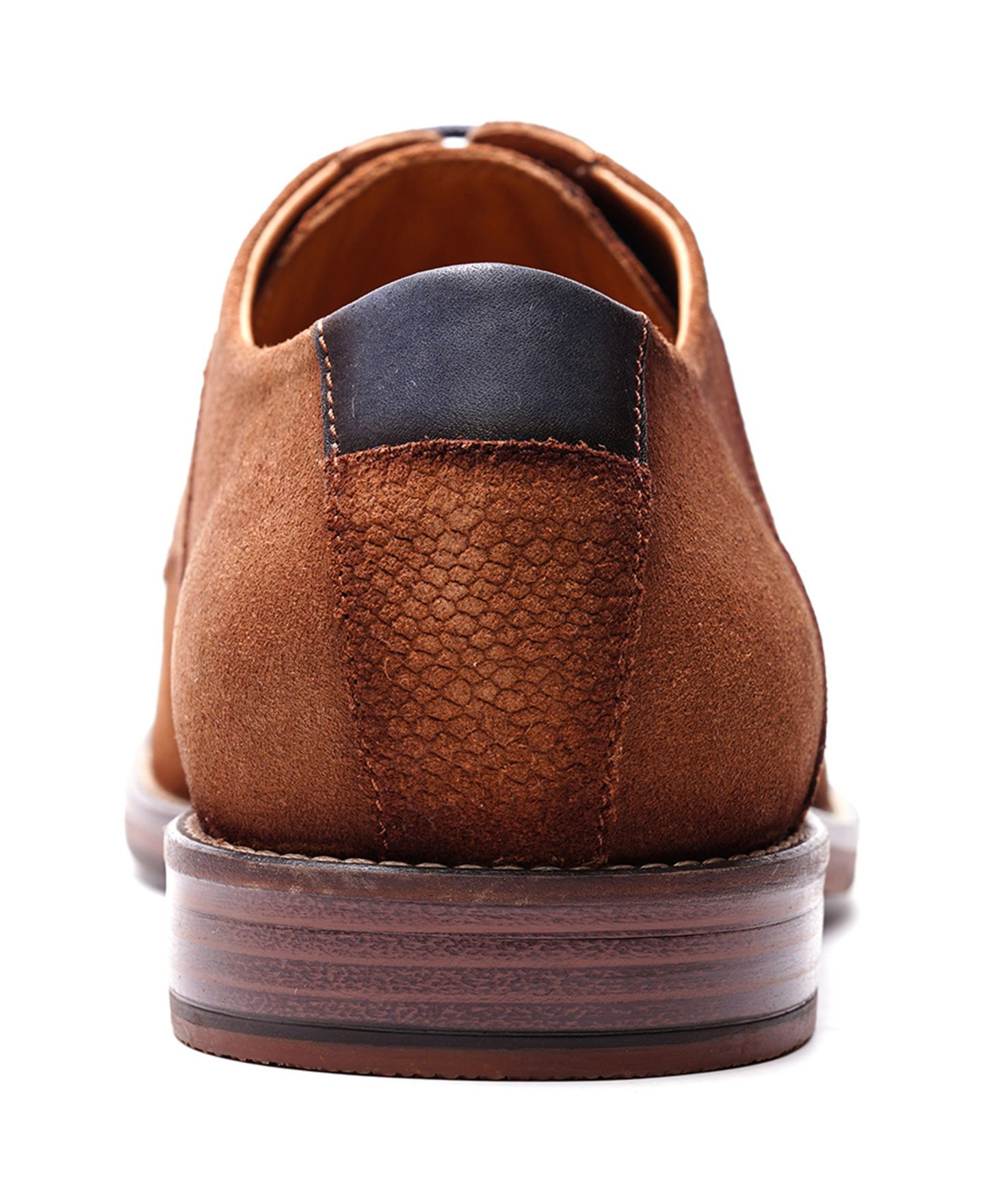 Обувь Carlos by Carlos Santana Men's London Derby Lace-Up, цвет: Рыжевато-коричневый замшевый — фото 4