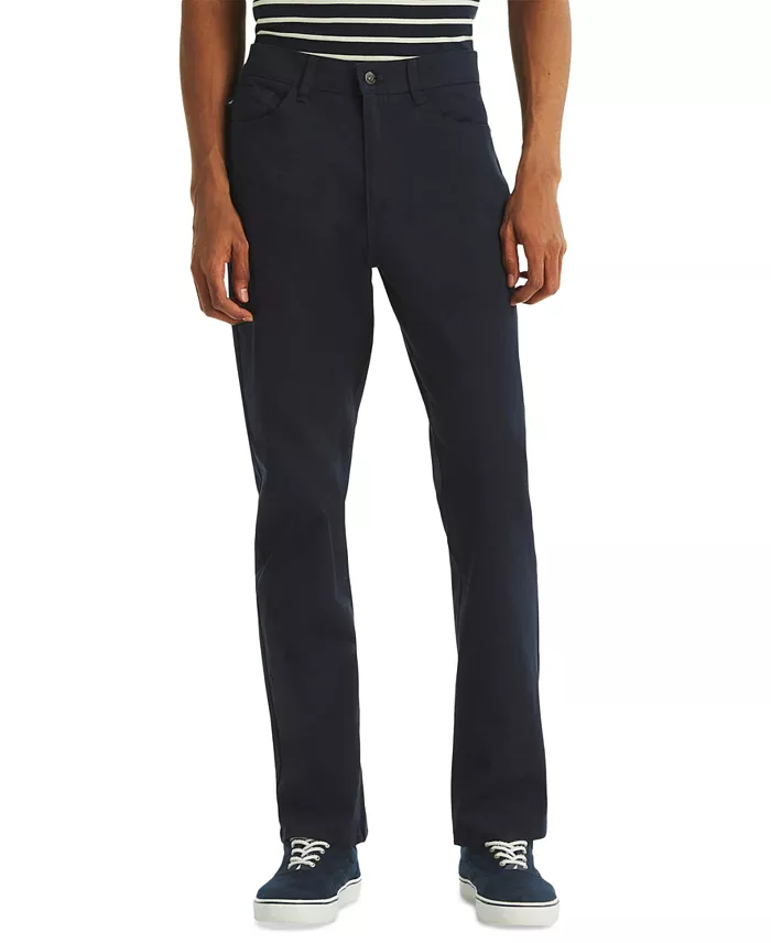 Men's Straight-Fit Stretch 5 Pocket Pants - thumbnail 4