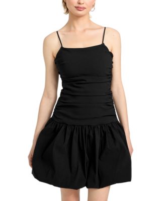 Women's Felicity Bubble-Hem A-Line Mini Dress 
